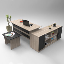 Hanah Home Vo10-Ob Conjunto de Muebles de Oficina